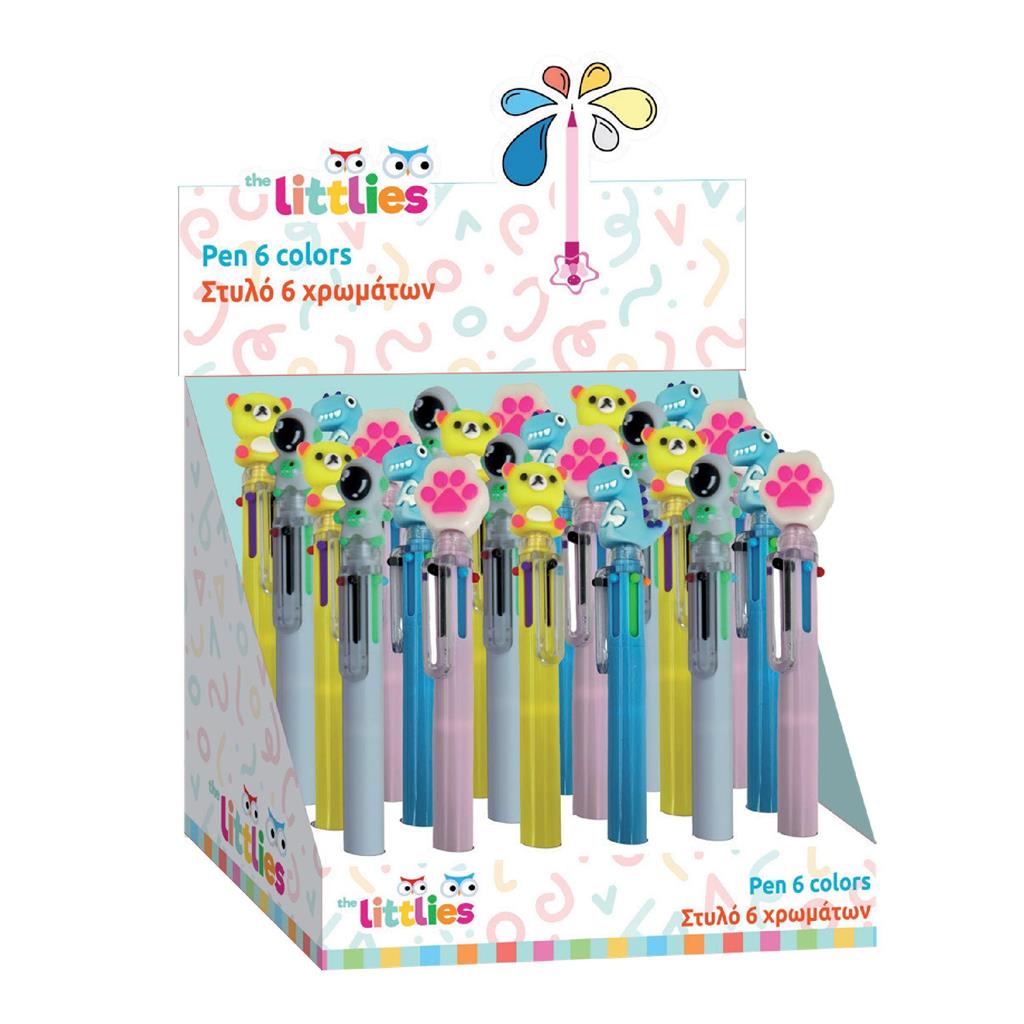 Στυλό The Littlies με 6 Χρώματα