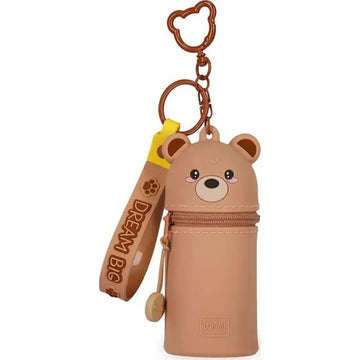 Κασετίνα Σιλικόνης Coin Purse Legami Mini Kawaii με Μπρελόκ Teddy Bear