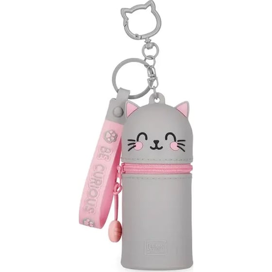 Κασετίνα Σιλικόνης Coin Purse Legami Mini Kawaii με Μπρελόκ Kitty
