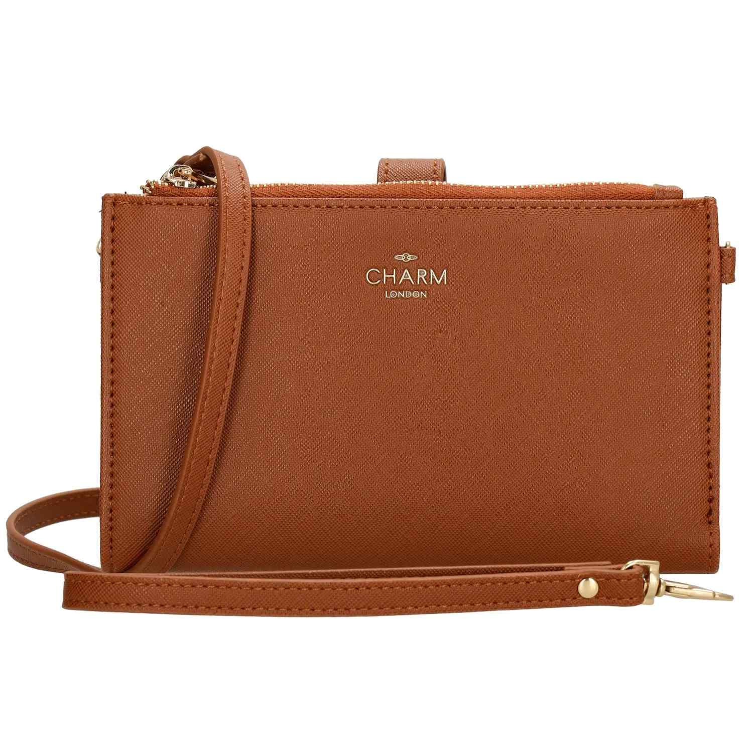 Wallet Charm London Cognac