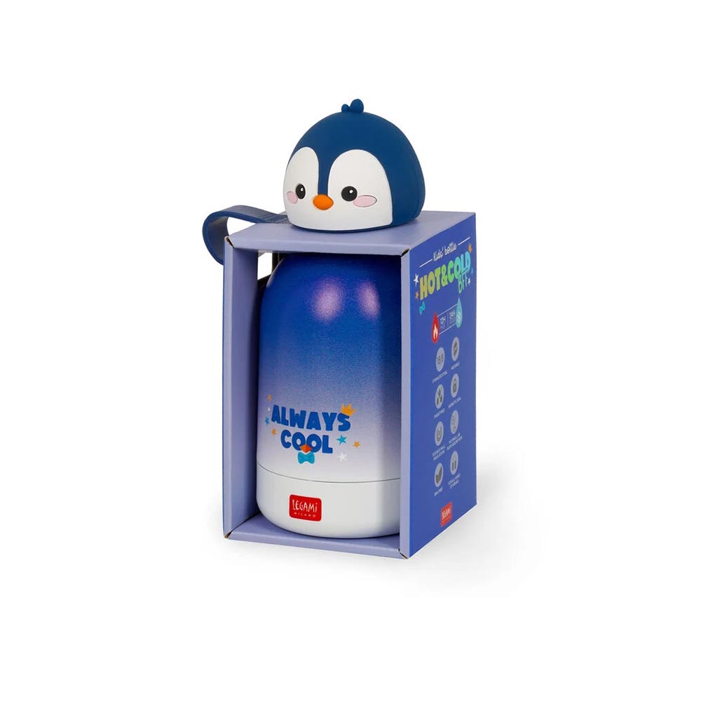 Legami Μπουκάλι Θερμός Ανοξείδωτο Hot & Cold BFF - Penguin 310ml KSSB0007