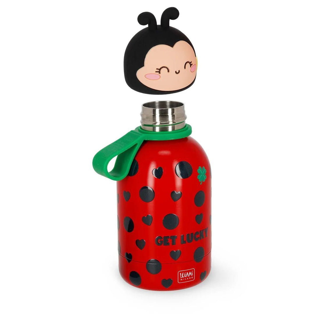 Μπουκάλι θερμός 310ml με λαβή Legami - Ladybug