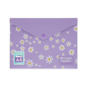 Legami Φάκελος με Κουμπί Α4 Fold & Order - Daisy PFB0001