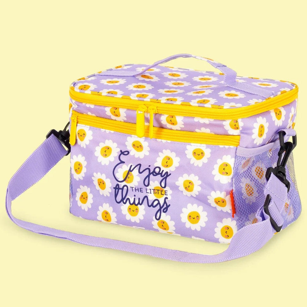 Legami Τσαντάκι Φαγητού Χειρός DAISY Λιλά 7,7L