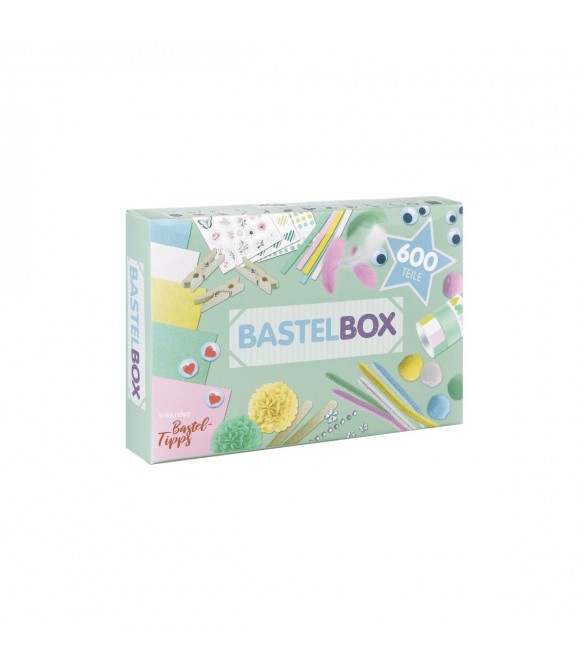 ΚΟΥΤΙ ΧΕΙΡΟΤΕΧΝΙΑΣ LULUBUG HANDMADE - CRAFT BOX ΣΕΤ 600ΤΜΧ PASTEL 40003