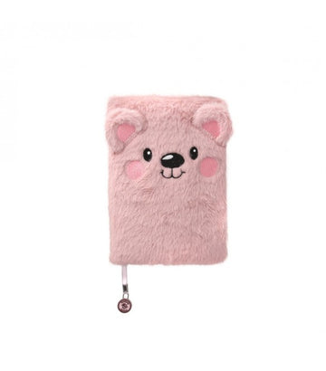 ΣΗΜΕΙΩΜΑΤΑΡΙΟ ΓΟΥΝΙΝΟ LULUBUG HANDMADE PLUSH NOTEBOOK BEAR MARCY 24612