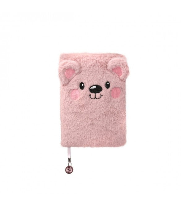 ΣΗΜΕΙΩΜΑΤΑΡΙΟ ΓΟΥΝΙΝΟ LULUBUG HANDMADE PLUSH NOTEBOOK BEAR MARCY 24612