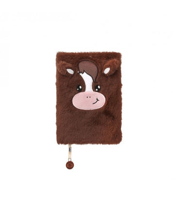 ΣΗΜΕΙΩΜΑΤΑΡΙΟ ΓΟΥΝΙΝΟ LULUBUG HANDMADE PLUSH NOTEBOOK HORSE NELLY 24615