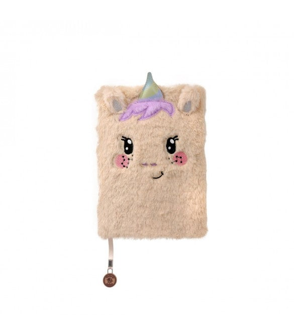 ΣΗΜΕΙΩΜΑΤΑΡΙΟ ΓΟΥΝΙΝΟ LULUBUG HANDMADE PLUSH NOTEBOOK UNICORN FAIRY 24614