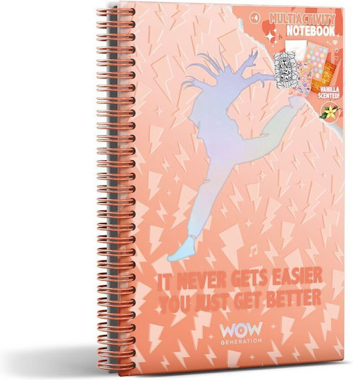 ΔΗΜΙΟΥΡΓΙΚΟ ΤΕΤΡΑΔΙΟ ΑΡΩΜΑ ΒΑΝΙΛΙΑ WOW